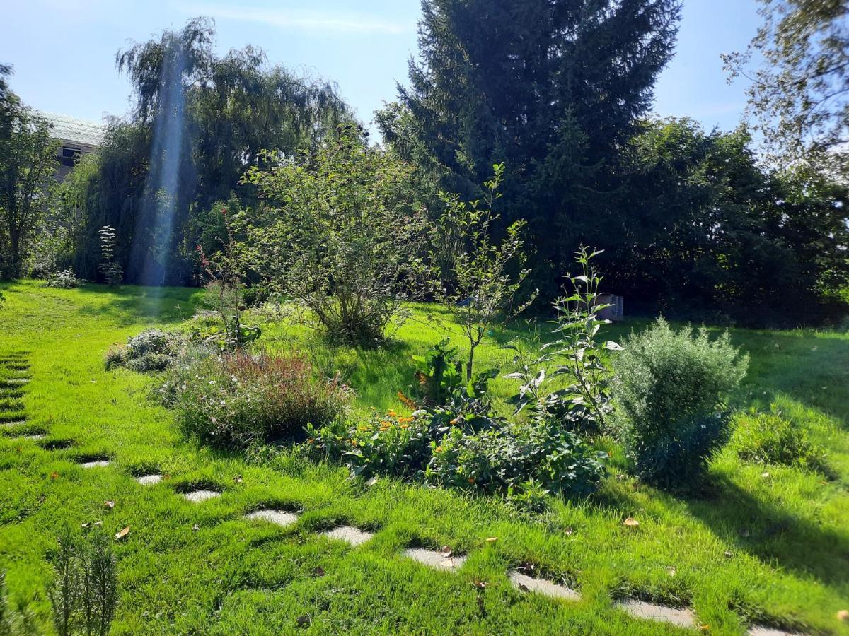 La Yourte Au Fonds Du Jardin Xhoris 외부 사진